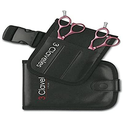 3 Claveles 12693 Friseur-Set mit Gürteltasche und Haarschere, 5,5 Zoll, Rosa 3 Claveles 12693 Friseur-Set mit Gürteltasche und Haarschere, 5,5 Zoll, Rosa