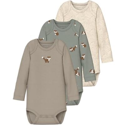 NAME IT Herren Nbmbody 3P Ls Fox Noos NAME IT Herren Nbmbody 3P Ls Fox Noos