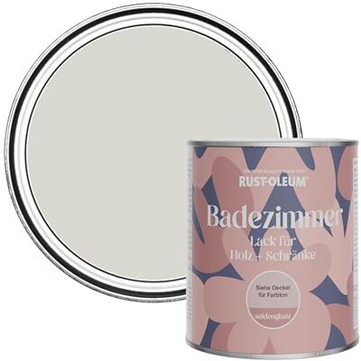 Rust-Oleum Grey Moisture Resistant Bathroom Wood and Cabinet Paint in Satin Finish Bare Birch 750ml Rust-Oleum Grey Moisture Resistant Bathroom Wood and Cabinet Paint in Satin Finish Bare Birch 750ml