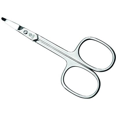 Pfeilring Kinderschere - Abgerundete Spitzen - Nickelbeschichtet - Großes Auge - 9cm - Maniküre Pfeilring Kinderschere - Abgerundete Spitzen - Nickelbeschichtet - Großes Auge - 9cm - Maniküre
