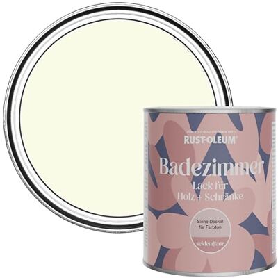 Rust-Oleum Off White Moisture Resistant Bathroom Wood and Cabinet Paint in Satin Finish Shortbread 750ml Rust-Oleum Off White Moisture Resistant Bathroom Wood and Cabinet Paint in Satin Finish Shortbread 750ml