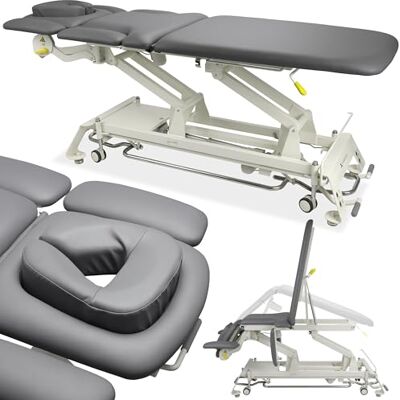 HABYS Evero X7 Ergo Elektrische Massageliege Behandlungsliege Therapieliege Massagebank Kosmetikliege Höhenverstellbar 198 x 68cm Elektrisch 7-Segmente MDR-Zertifizieriung Grau HABYS Evero X7 Ergo Elektrische Massageliege Behandlungsliege Therapieliege Massagebank Kosmetikliege Höhenverstellbar 198 x 68cm Elektrisch 7-Segmente MDR-Zertifizieriung Grau