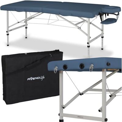 HABYS AVENO Life Torina Massageliege 71 cm Klappbare Massagebank mit 4 cm Polsterung Höhenverstellbare Therapieliege für Massage, Kosmetik, Tattoo Tragetasche HABYS AVENO Life Torina Massageliege 71 cm Klappbare Massagebank mit 4 cm Polsterung Höhenverstellbare Therapieliege für Massage, Kosmetik, Tattoo Tragetasche