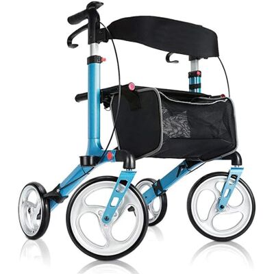 GIMA Rollator Prince – faltbar – hellblau GIMA Rollator Prince – faltbar – hellblau
