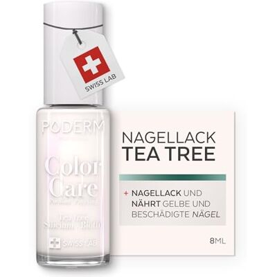 PODERM TEEBAUM-NAGELLACK COLOR CARE Perlweiß PODERM TEEBAUM-NAGELLACK COLOR CARE Perlweiß