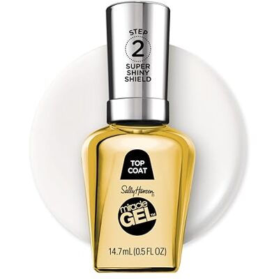 Hansen SH Miracle Gel, SuperShiny Shield, volumengebender Topcoat, glänzende und langanhaltende Gel-Maniküre, ohne Lampe, 15 ml Hansen SH Miracle Gel, SuperShiny Shield, volumengebender Topcoat, glänzende und langanhaltende Gel-Maniküre, ohne Lampe, 15 ml