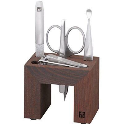 ZWILLING Kleine Manikürstation mit Wengeholzständer (97242-000) ZWILLING Kleine Manikürstation mit Wengeholzständer (97242-000)
