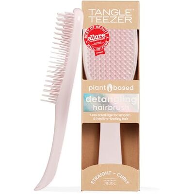 Tangle Teezer Ultimate Detangler auf pflanzlicher Basis – Entwirrungsbürste für Alle Haartypen – Zweistufige Borsten Reduzieren Haarbruch & Entfernen Knoten – Marshmallow Rosa Tangle Teezer Ultimate Detangler auf pflanzlicher Basis – Entwirrungsbürste für Alle Haartypen – Zweistufige Borsten Reduzieren Haarbruch & Entfernen Knoten – Marshmallow Rosa