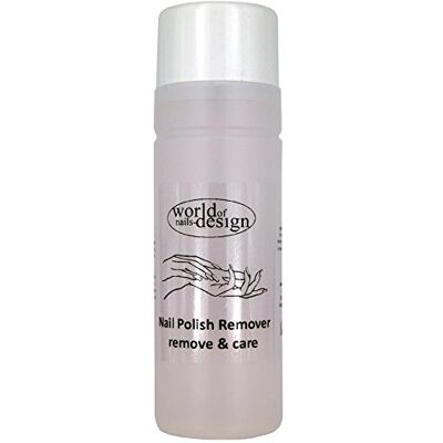 World of Nails-Design Nagellackentferner remove und care, mit reichhaltiger Pflege ohne Lösungsmittel, 3er Pack (3 x 100 ml) World of Nails-Design Nagellackentferner remove und care, mit reichhaltiger Pflege ohne Lösungsmittel, 3er Pack (3 x 100 ml)