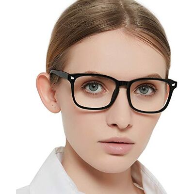 OCCI CHIARI Modische Blaue Lichtblocker-Lesebrillen für Damen, Mittlere Rechteckige Lesers, Damen-Computerbrillen Federscharniere 0, 1,0, 1,25, 1,5, 1,75, 2,0, 2,25, 2,5, 2,75, 3,0, 3,5, 4,0 OCCI CHIARI Modische Blaue Lichtblocker-Lesebrillen für Damen, Mittlere Rechteckige Lesers, Damen-Computerbrillen Federscharniere 0, 1,0, 1,25, 1,5, 1,75, 2,0, 2,25, 2,5, 2,75, 3,0, 3,5, 4,0