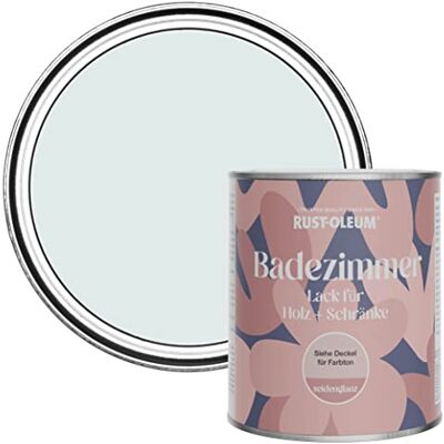 Rust-Oleum Blue Moisture Resistant Bathroom Wood and Cabinet Paint in Satin Finish Marcella 750ml Rust-Oleum Blue Moisture Resistant Bathroom Wood and Cabinet Paint in Satin Finish Marcella 750ml