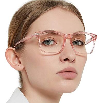 OCCI CHIARI Modische Blaue Lichtblocker-Lesebrillen für Damen, Mittlere Rechteckige Lesers, Damen-Computerbrillen Federscharniere 0, 1,0, 1,25, 1,5, 1,75, 2,0, 2,25, 2,5, 2,75, 3,0, 3,5, 4,0 OCCI CHIARI Modische Blaue Lichtblocker-Lesebrillen für Damen, Mittlere Rechteckige Lesers, Damen-Computerbrillen Federscharniere 0, 1,0, 1,25, 1,5, 1,75, 2,0, 2,25, 2,5, 2,75, 3,0, 3,5, 4,0