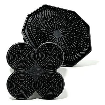 JAPORIA Badebürste, Silikon Körperbürste, Duschbürste, Peeling Massagebürste Lebensmittelechtes Silikon, Langlebig, für Duschen, Haarewaschen und Gesichtswaschen, Weiche Borsten für Alle Hauttypen JAPORIA Badebürste, Silikon Körperbürste, Duschbürste, Peeling Massagebürste Lebensmittelechtes Silikon, Langlebig, für Duschen, Haarewaschen und Gesichtswaschen, Weiche Borsten für Alle Hauttypen