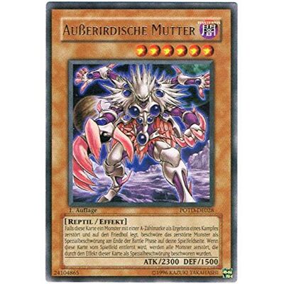 Yu-Gi-Oh! POTD-DE028 Außerirdische Mutter 1. Auflage Yu-Gi-Oh! POTD-DE028 Außerirdische Mutter 1. Auflage