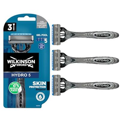 Wilkinson Sword Wilkinson Hydro 5 Rasierapparat, 3 Stück Wilkinson Sword Wilkinson Hydro 5 Rasierapparat, 3 Stück