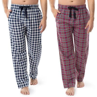 Fruit of the Loom Herren Woven Broadcloth Sleep Pant Pyjamahose (1er Pack) Fruit of the Loom Herren Woven Broadcloth Sleep Pant Pyjamahose (1er Pack)