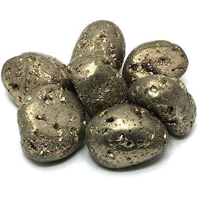 CrystalAge Trommelstein aus Eisen, Pyrit, 25-30 mm CrystalAge Trommelstein aus Eisen, Pyrit, 25-30 mm