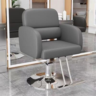 RCJCQSR Friseurstuhl, Friseurstuhl, Friseursalon, 360 Grad, drehbar, Spa, Beauty-Ausrüstung, Stylistenstuhl mit robuster Hydraulikpumpe (Farbe: Dunkelgrau) RCJCQSR Friseurstuhl, Friseurstuhl, Friseursalon, 360 Grad, drehbar, Spa, Beauty-Ausrüstung, Stylistenstuhl mit robuster Hydraulikpumpe (Farbe: Dunkelgrau)