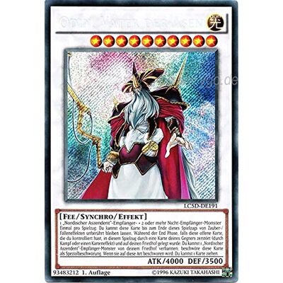 Yu-Gi-Oh! LC5D-DE191 Odin, Vater der Asen 1. Auflage im Set mit original Gwindi Kartenschutzhülle Yu-Gi-Oh! LC5D-DE191 Odin, Vater der Asen 1. Auflage im Set mit original Gwindi Kartenschutzhülle