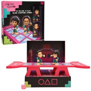 IMC Toys Squid Game Challenge Glass Tile, Spiel aus der Netflix-Serie, Herausforderungen zum Spielen und Ausstellen, inklusive Mini-Set und Figuren, Spiel für Erwachsene ab 17 Jahren IMC Toys Squid Game Challenge Glass Tile, Spiel aus der Netflix-Serie, Herausforderungen zum Spielen und Ausstellen, inklusive Mini-Set und Figuren, Spiel für Erwachsene ab 17 Jahren
