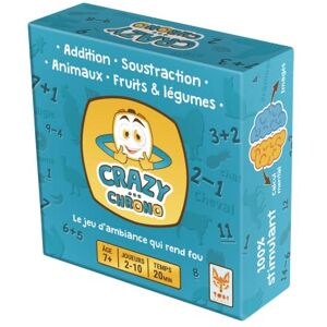 Topi Games Crazy Chrono Tiere und Früchte – Gesellschaftsspiel – ab 7 Jahren – 2 bis 10 Spieler – CC1-MI-849001 – Französische Version, Mehrfarbig Topi Games Crazy Chrono Tiere und Früchte – Gesellschaftsspiel – ab 7 Jahren – 2 bis 10 Spieler – CC1-MI-849001 – Französische Version, Mehrfarbig