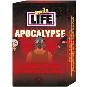 Blackrock Games Smile Life Extension Apocalypse – Karten- und Stimmungsspiel – ab 12 Jahren – erfordert das Smile Life-Spiel zum Spielen Blackrock Games Smile Life Extension Apocalypse – Karten- und Stimmungsspiel – ab 12 Jahren – erfordert das Smile Life-Spiel zum Spielen