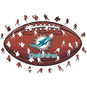 ICONIC Puzzles Miami Dolphins NFL Logo Holzpuzzle - 500 Teile ICONIC Puzzles Miami Dolphins NFL Logo Holzpuzzle - 500 Teile