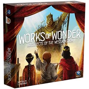 Renegade Game Studios Architects of the West Kingdom: Works of Wonder Expansion – New Buildings, Wonders & Mechanics, 1-6 Players, Ages 12+, Requires Base Game Renegade Game Studios Architects of the West Kingdom: Works of Wonder Expansion – New Buildings, Wonders & Mechanics, 1-6 Players, Ages 12+, Requires Base Game