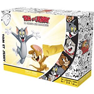 Topi Games Tom und Jerry Die Käsejagd Gesellschaftsspiel für Kinder ab 4 Jahren Brettspiel für die Familie 2 bis 4 Spieler 20 Minuten Kooperativer und Wettbewerbsmodus Geschenkidee TJ Topi Games Tom und Jerry Die Käsejagd Gesellschaftsspiel für Kinder ab 4 Jahren Brettspiel für die Familie 2 bis 4 Spieler 20 Minuten Kooperativer und Wettbewerbsmodus Geschenkidee TJ