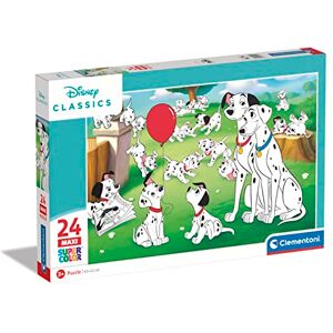 Clementoni 24245 Supercolor Puzzle Disney Classics Puzzle 24 Maxi Teile Ab 3 Jahren, Buntes Kinderpuzzle Mit Besonderer Leuchtkraft & Farbintensität, Geschicklichkeitsspiel Für Kinder Clementoni 24245 Supercolor Puzzle Disney Classics Puzzle 24 Maxi Teile Ab 3 Jahren, Buntes Kinderpuzzle Mit Besonderer Leuchtkraft & Farbintensität, Geschicklichkeitsspiel Für Kinder