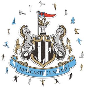 Iconic Puzzles Newcastle United FC, Logo, offiziell Lizenziertes Holzpuzzle, 100% nachhaltig, Geschenk für Erwachsene und Kinder, Größe L, 500 Teile Iconic Puzzles Newcastle United FC, Logo, offiziell Lizenziertes Holzpuzzle, 100% nachhaltig, Geschenk für Erwachsene und Kinder, Größe L, 500 Teile