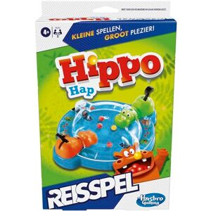 Hasbro Hippos Gefräßiges Reisespiel, tragbares Spiel für 2 Spieler, Reisespiel für Kinder ab 4 Jahren, inkl. 2 Nilpferde Gobe-Kugeln (Niederländische Version) Hasbro Hippos Gefräßiges Reisespiel, tragbares Spiel für 2 Spieler, Reisespiel für Kinder ab 4 Jahren, inkl. 2 Nilpferde Gobe-Kugeln (Niederländische Version)