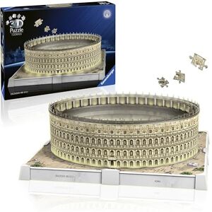 Ravensburger 3D Puzzle Iconics: 12008034 Kolosseum Rom mit Licht EIN Wahrzeichen des antiken Rom als detailgetreues und beleuchtetes Modell Ravensburger 3D Puzzle Iconics: 12008034 Kolosseum Rom mit Licht EIN Wahrzeichen des antiken Rom als detailgetreues und beleuchtetes Modell