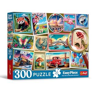 Trefl EasyPiece Puzzle : Briefmarken 300 Teile Große Teile, Leicht zu Puzzeln, für Erwachsene und Kinder ab 10 Jahren Trefl EasyPiece Puzzle : Briefmarken 300 Teile Große Teile, Leicht zu Puzzeln, für Erwachsene und Kinder ab 10 Jahren