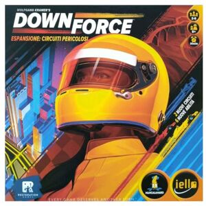 IELLO IEL51555 Downforce: Danger Circuit Expansion Board Game, Multicolor IELLO IEL51555 Downforce: Danger Circuit Expansion Board Game, Multicolor