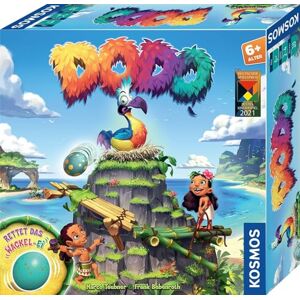 Kosmos 697945 Dodo Rettet das Wackel-Ei, rasantes Brettspiel für Kinder ab 6 Jahre, für 2-4 Personen, für die ganze Familie mit einfachen Regeln Kosmos 697945 Dodo Rettet das Wackel-Ei, rasantes Brettspiel für Kinder ab 6 Jahre, für 2-4 Personen, für die ganze Familie mit einfachen Regeln