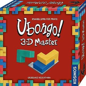 Kosmos 683177 Ubongo 3-D Master, Knobelspaß in DREI Dimensionen, Fördert spielerisch logisches und räumliches Denken, Gesellschaftsspiel für 1-4 Personen ab 10 Jahren Kosmos 683177 Ubongo 3-D Master, Knobelspaß in DREI Dimensionen, Fördert spielerisch logisches und räumliches Denken, Gesellschaftsspiel für 1-4 Personen ab 10 Jahren