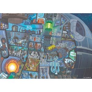 Ravensburger Star Wars: Where's Wookiee Puzzle mit 1000 Teilen Einzigartiges Design Softclick Technologie Puzzle-Enthusiasten Ravensburger Star Wars: Where's Wookiee Puzzle mit 1000 Teilen Einzigartiges Design Softclick Technologie Puzzle-Enthusiasten