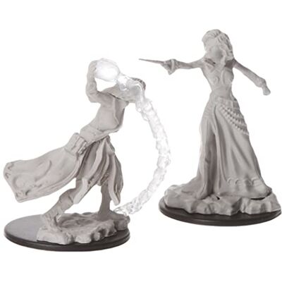 WizKids Pathfinder Battles Deep Cuts Unpainted Miniatures Female Human Wizard (6 Units) WizKids Pathfinder Battles Deep Cuts Unpainted Miniatures Female Human Wizard (6 Units)