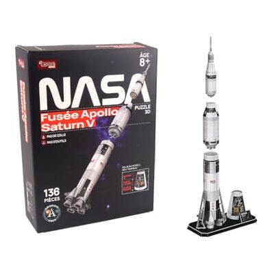 MGM NASA - Apollo Saturn V 3D Modell - 136 Teile MGM NASA - Apollo Saturn V 3D Modell - 136 Teile
