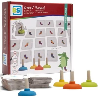 BS Toys GA350 Krokodilsocken Spielzeug für Kinder Suchspiel – Reaktionsspiel & Geschicklichkeitsspiel für Kinder – Familienspiel mit Saugnapf – Lernspiel für Kinder ab 4 Jahren BS Toys GA350 Krokodilsocken Spielzeug für Kinder Suchspiel – Reaktionsspiel & Geschicklichkeitsspiel für Kinder – Familienspiel mit Saugnapf – Lernspiel für Kinder ab 4 Jahren