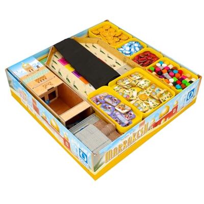 Feldherr Organizer kompatibel mit Marrakesh: Essential Edition Grundspielbox Sortierbox mit Spieler Trays für Zubehör und einen schnellen Spielaufbau Feldherr Organizer kompatibel mit Marrakesh: Essential Edition Grundspielbox Sortierbox mit Spieler Trays für Zubehör und einen schnellen Spielaufbau