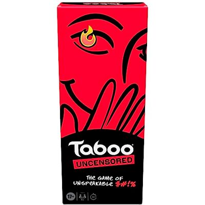 Hasbro Gaming Taboo Unzensiertes Brettspiel für Erwachsene 17+ Hasbro Gaming Taboo Unzensiertes Brettspiel für Erwachsene 17+