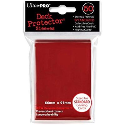 Ultra Pro 82672 Protector Lava Red (50) Ultra Pro 82672 Protector Lava Red (50)