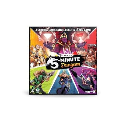 Asmodee 3D Wiggles, 5 Minuten Dungeon, Kartenspiel, ab 8 Jahren, 2-5 Spieler, 5 Minuten Spieldauer Asmodee 3D Wiggles, 5 Minuten Dungeon, Kartenspiel, ab 8 Jahren, 2-5 Spieler, 5 Minuten Spieldauer