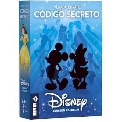 Devir Disney Secret Code, Brettspiel in Família, ab 8 Jahren (BGCOSEDISP) Devir Disney Secret Code, Brettspiel in Família, ab 8 Jahren (BGCOSEDISP)
