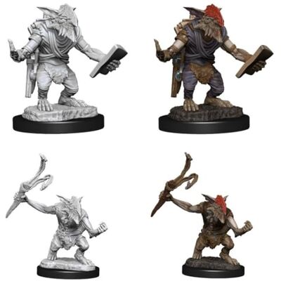 WizKids Dungeons & Dragons Magic The Gathering Unpainted Miniatures: Goblin Guide & Goblin Bushwhacker (6 Units) WizKids Dungeons & Dragons Magic The Gathering Unpainted Miniatures: Goblin Guide & Goblin Bushwhacker (6 Units)