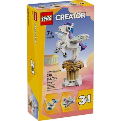 Lego Creator 40691 Mythischer Pegasus Geschenk für Enkelkinder Mädchen und Jungen Spielzeug zum Zusammenbauen 40691 (278 Teile) Lego Creator 40691 Mythischer Pegasus Geschenk für Enkelkinder Mädchen und Jungen Spielzeug zum Zusammenbauen 40691 (278 Teile)