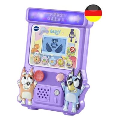 VTech Bluey Gaming Buddy Elektronisches Handheldspiel mit 6 Spielen Bluey Gaming Buddy mit 6 Spielen, Originalstimmen, leuchtenden LEDs und Spielspaß für unterwegs. VTech Bluey Gaming Buddy Elektronisches Handheldspiel mit 6 Spielen Bluey Gaming Buddy mit 6 Spielen, Originalstimmen, leuchtenden LEDs und Spielspaß für unterwegs.