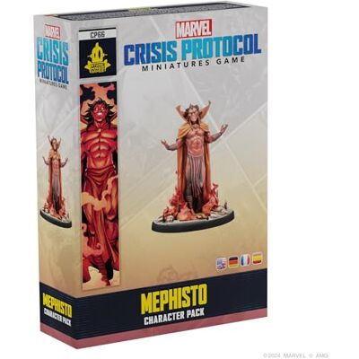 Asmodee ATOMIC MASS GAMES, Marvel Crisis Protocol Mephisto, Charakter-Erweiterung, Tabletop, 2 Spieler, ab 14+ Jahren, 90-120 Minuten, Deutsch, Mehrsprachig Asmodee ATOMIC MASS GAMES, Marvel Crisis Protocol Mephisto, Charakter-Erweiterung, Tabletop, 2 Spieler, ab 14+ Jahren, 90-120 Minuten, Deutsch, Mehrsprachig